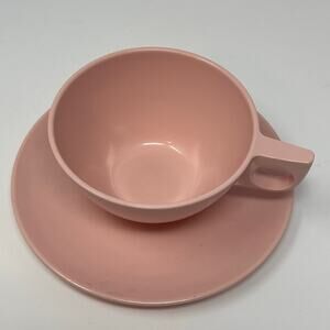 Vintage Westinghouse Melmac Teacup, Saucer and Bowl Set